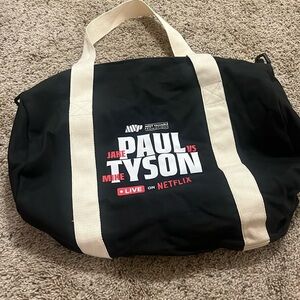 Netflix Paul vs Tyson Duffel Bag